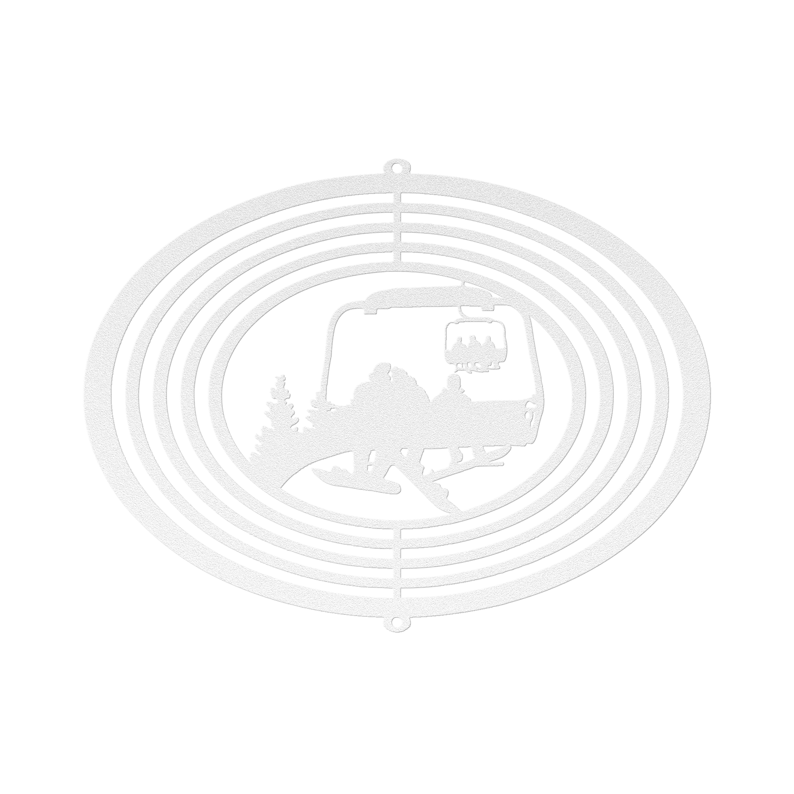 PERSONALIZED SNOWBOARDING FAMILY WIND SPINNER - 2 Snowboarding PARENTS, 1 Snowboarding CHILD - MADE IN THE USA 🇺🇸