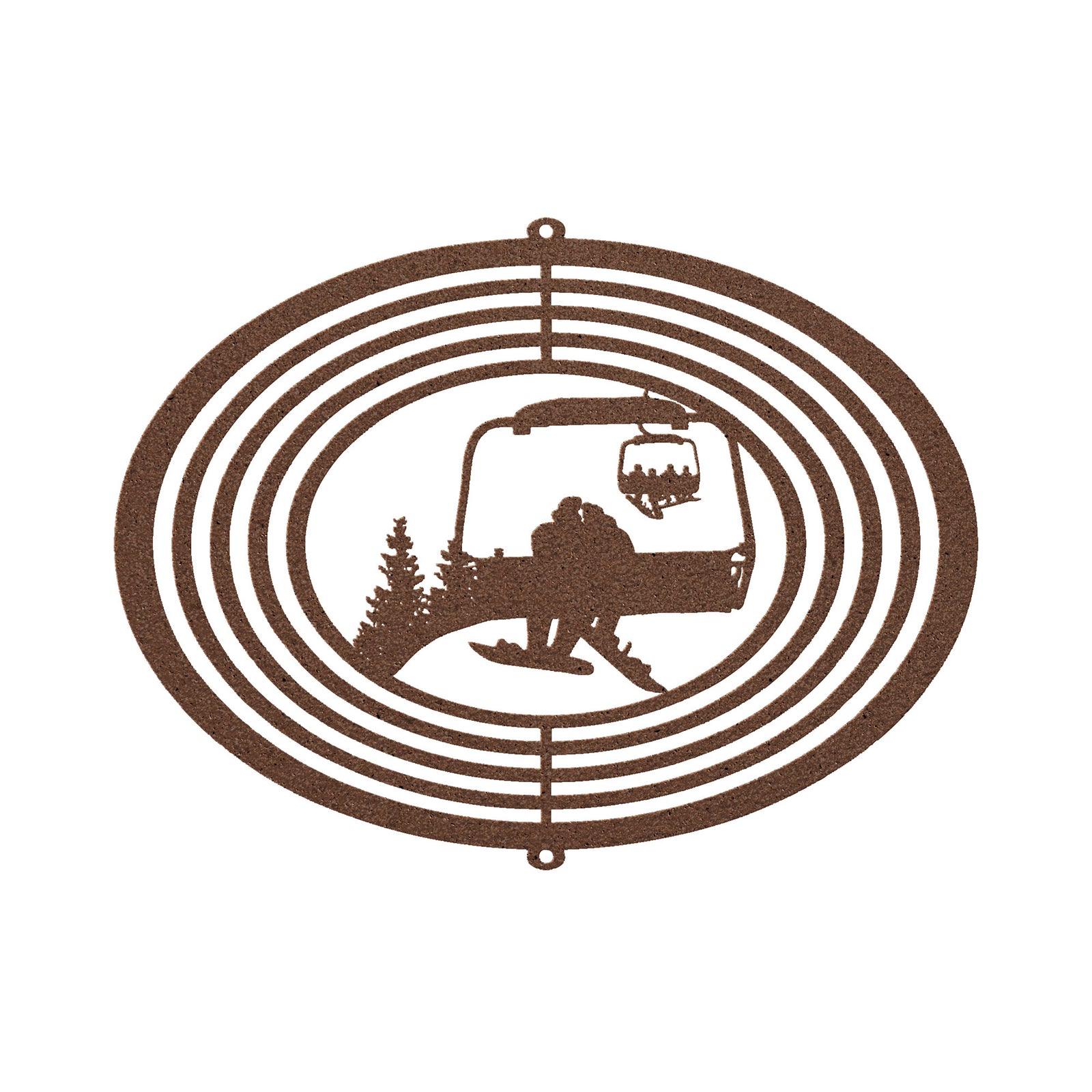 PERSONALIZED Snowboarding Couple Wind Spinner- MADE IN THE USA 🇺🇸