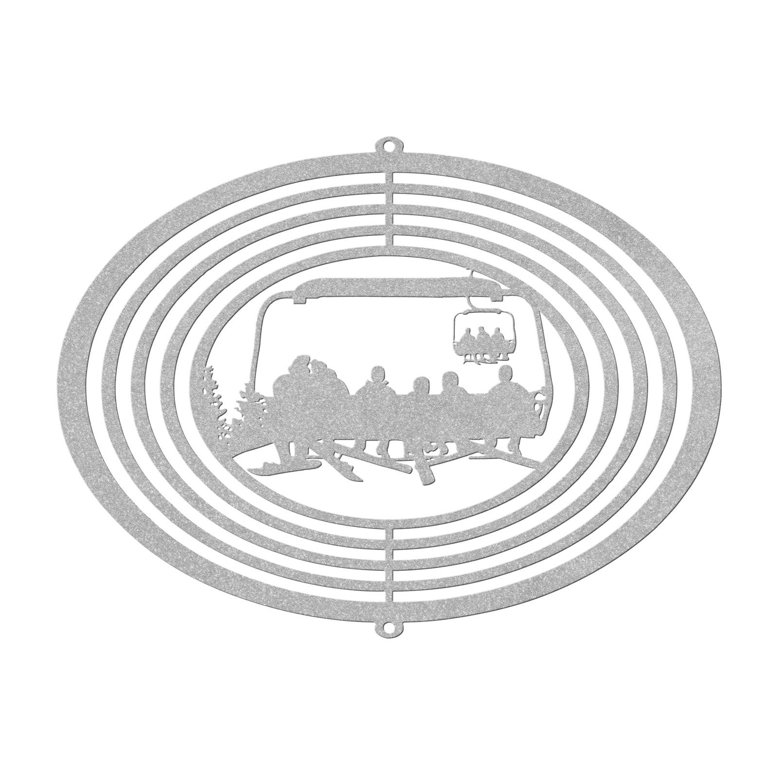 PERSONALIZED WIND SPINNER - SNOWBOARDING MOM, SNOWBOARDING DAD, AND 4 SNOWBOARDING CHILDREN - MADE IN THE USA 🇺🇸