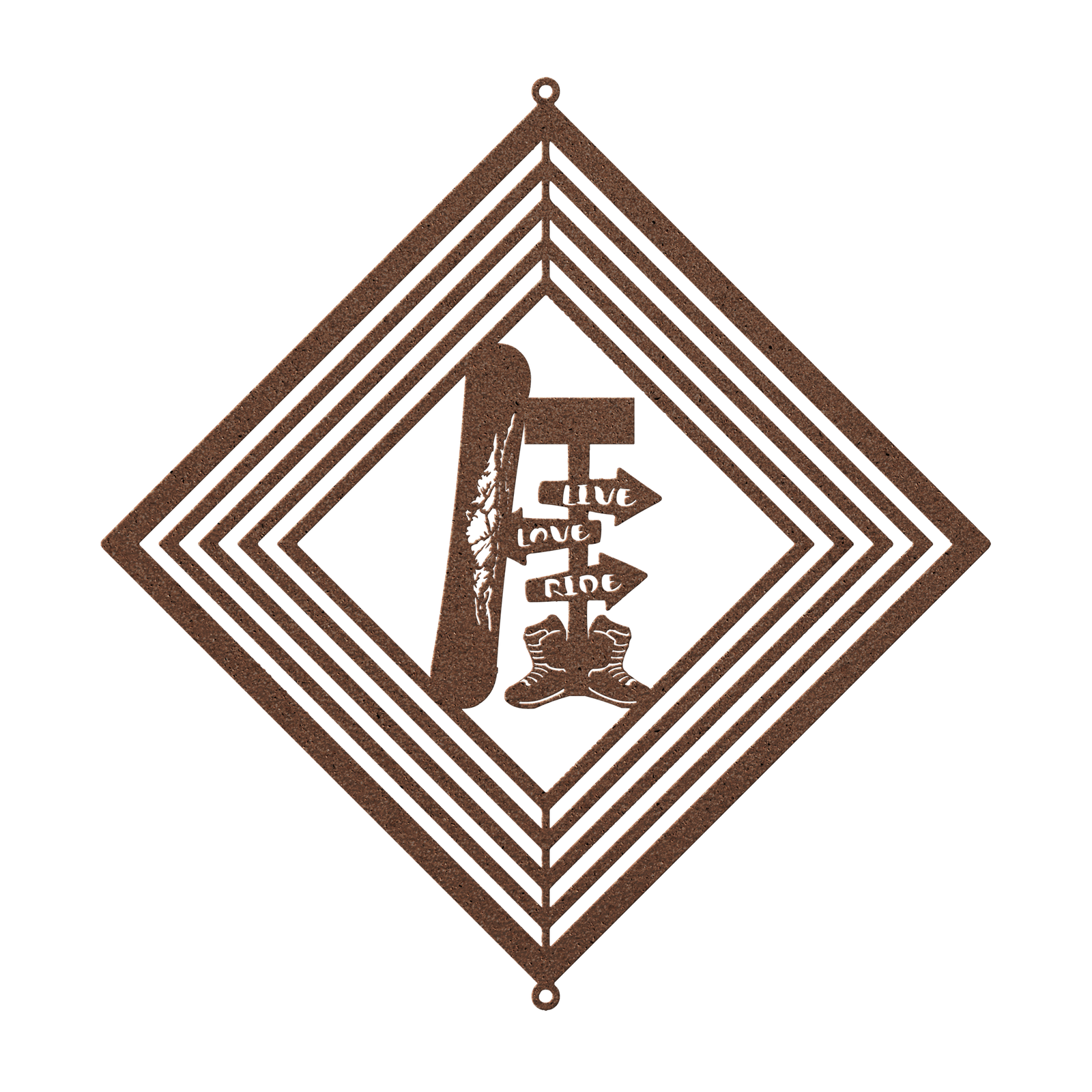 POWDER ADDICTS PERSONALIZED LIVE LOVE RIDE WIND SPINNER