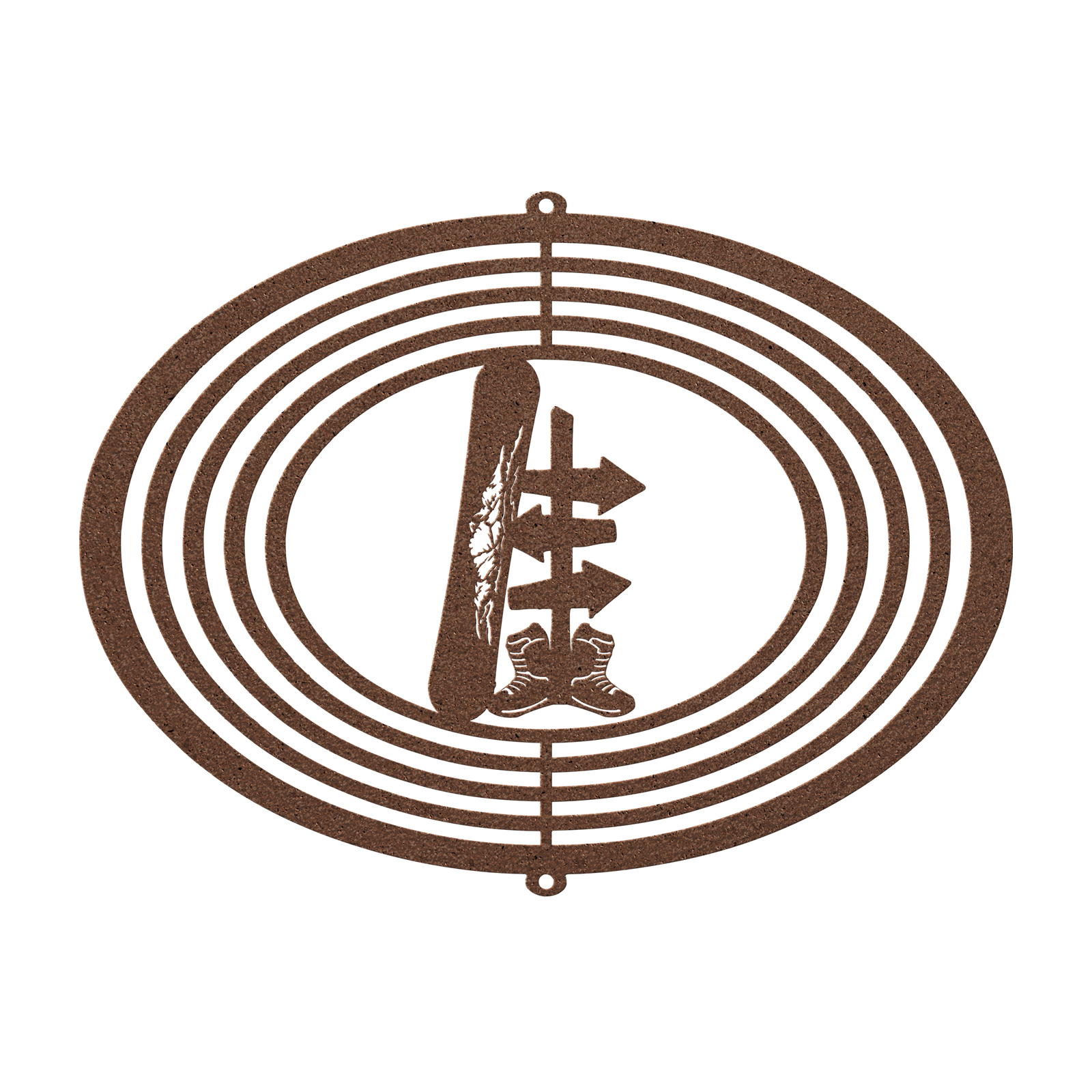 PERSONALIZED WIND SPINNER - SNOWBOARDING SIGN - Made in the USA 🇺🇸