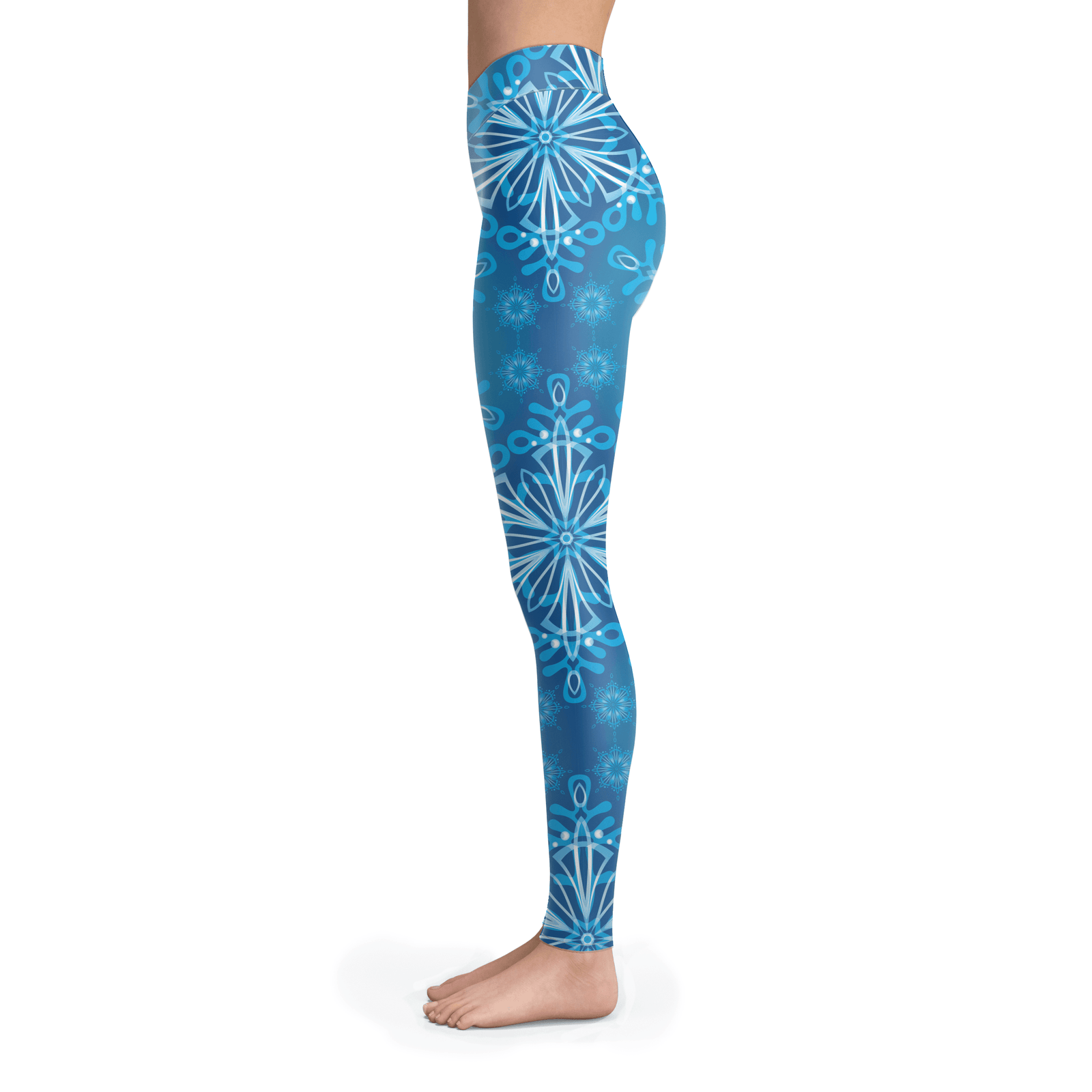Snow Pattern Leggings - Powderaddicts