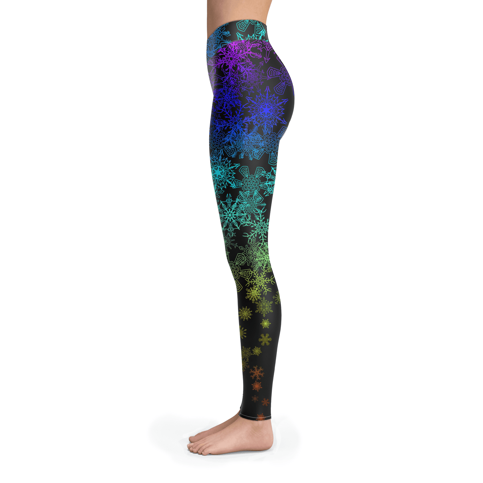 Rainbow Snow Leggings - Powderaddicts