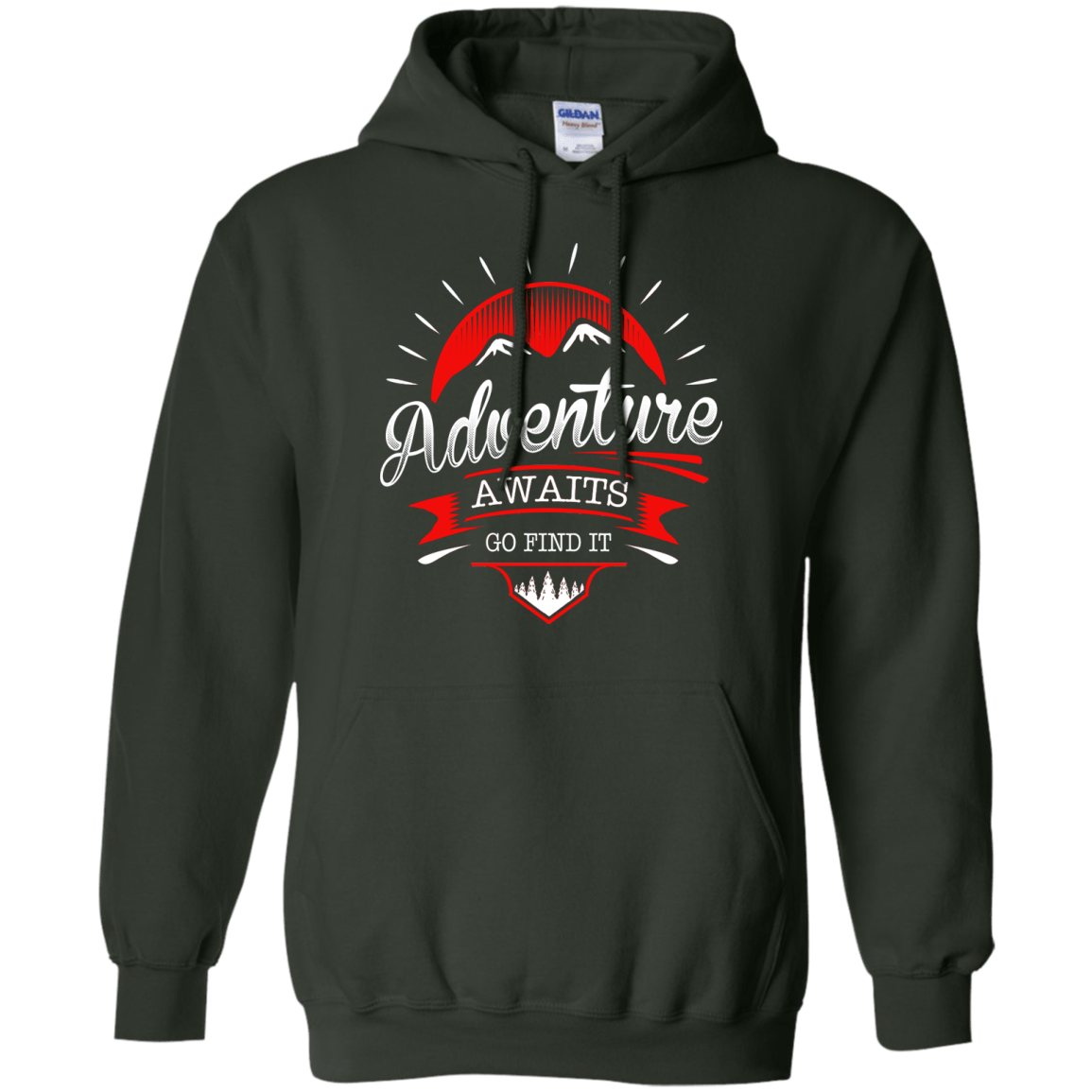 Adventure Awaits Go Find It Hoodies - Powderaddicts