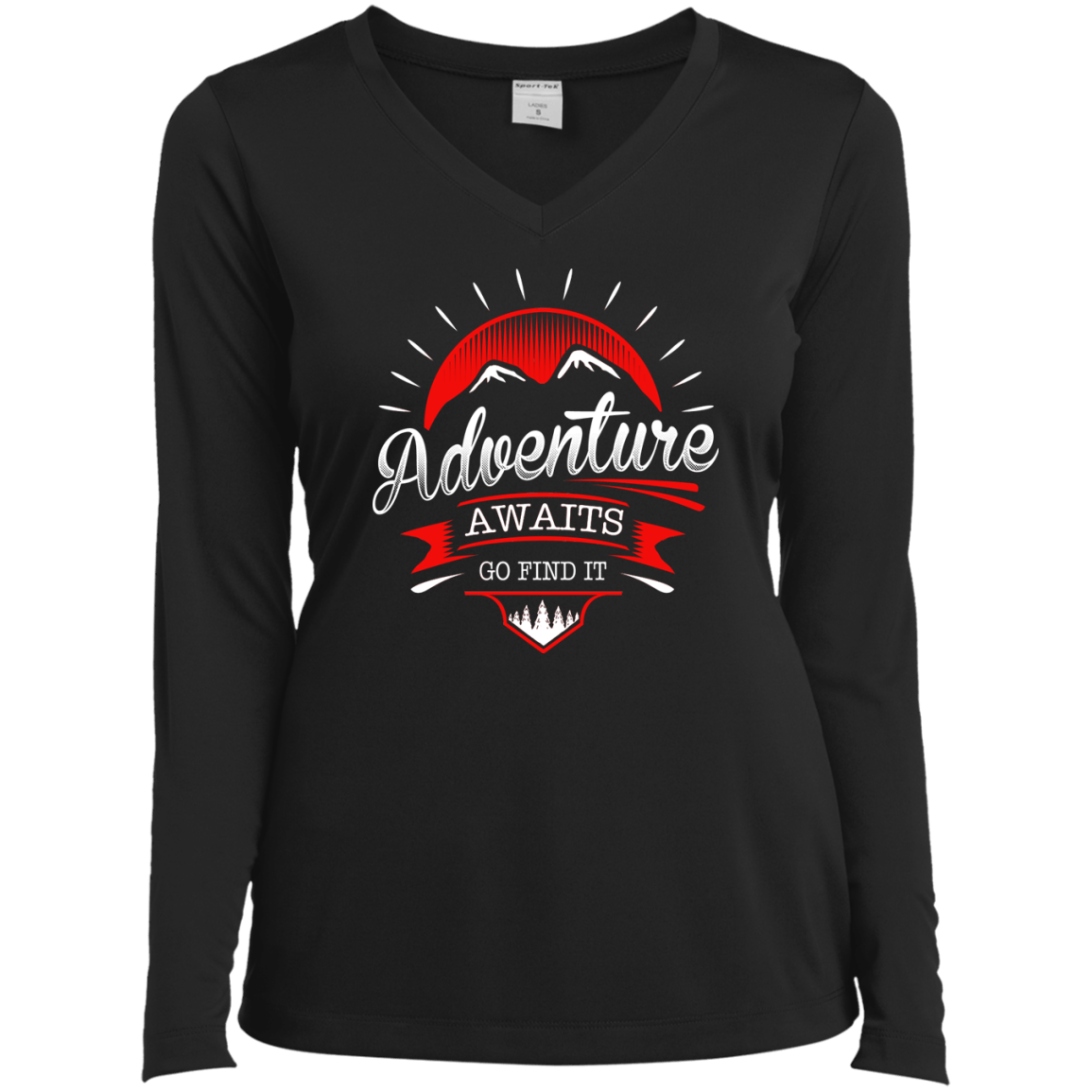 Adventure Awaits Go Find It Long Sleeves - Powderaddicts