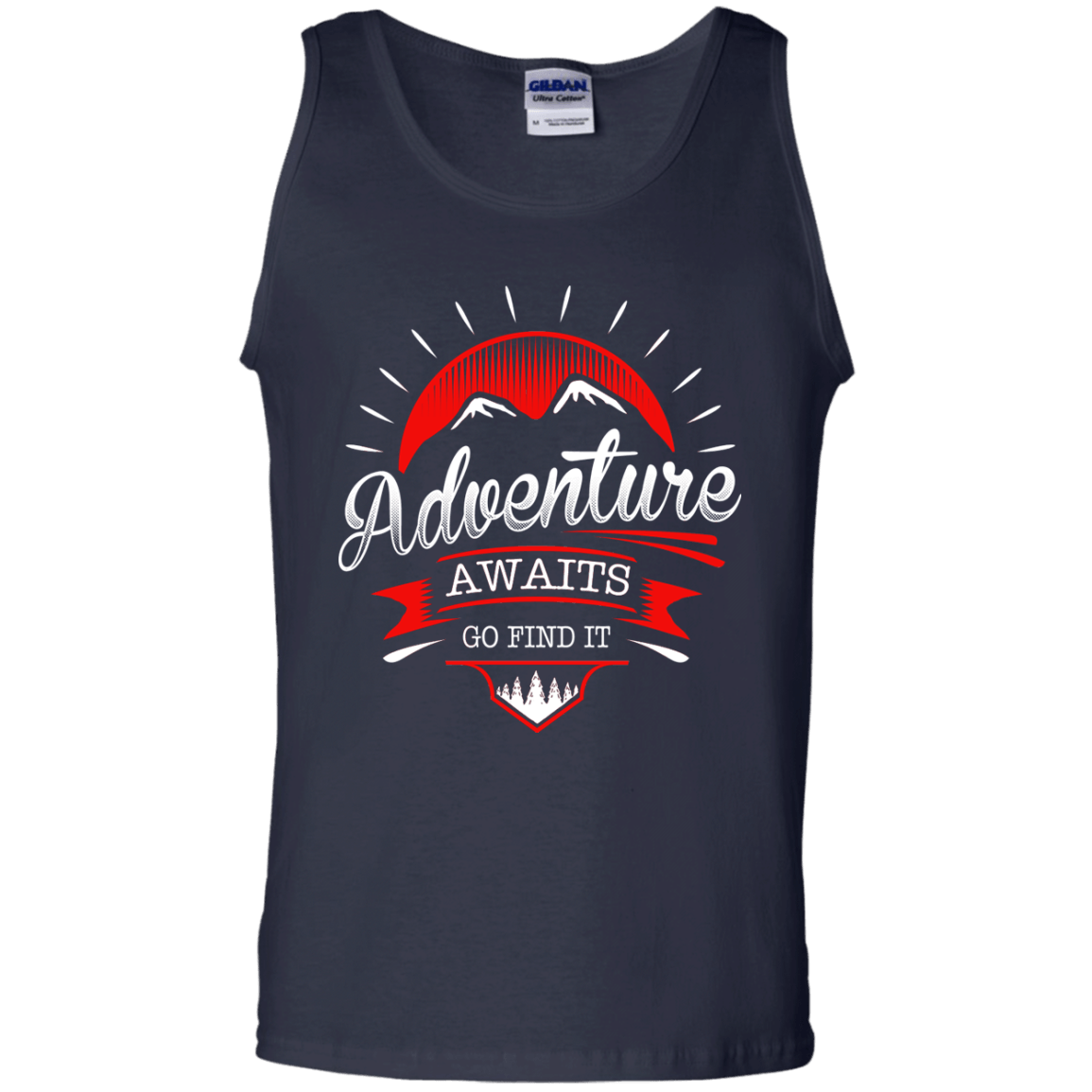 Adventure Awaits Go Find It Tank Tops - Powderaddicts