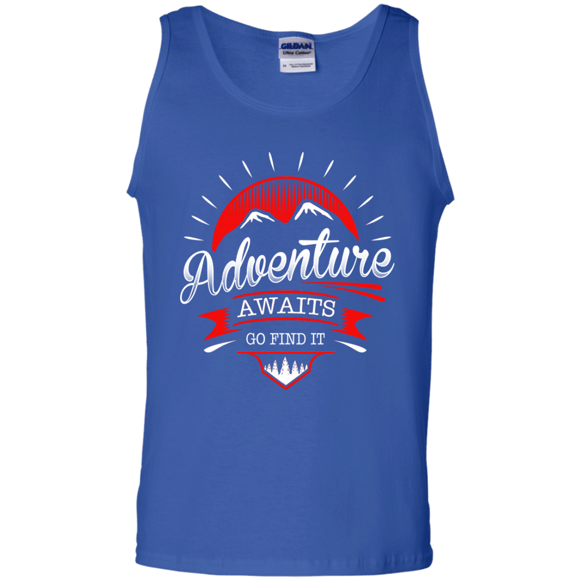 Adventure Awaits Go Find It Tank Tops - Powderaddicts