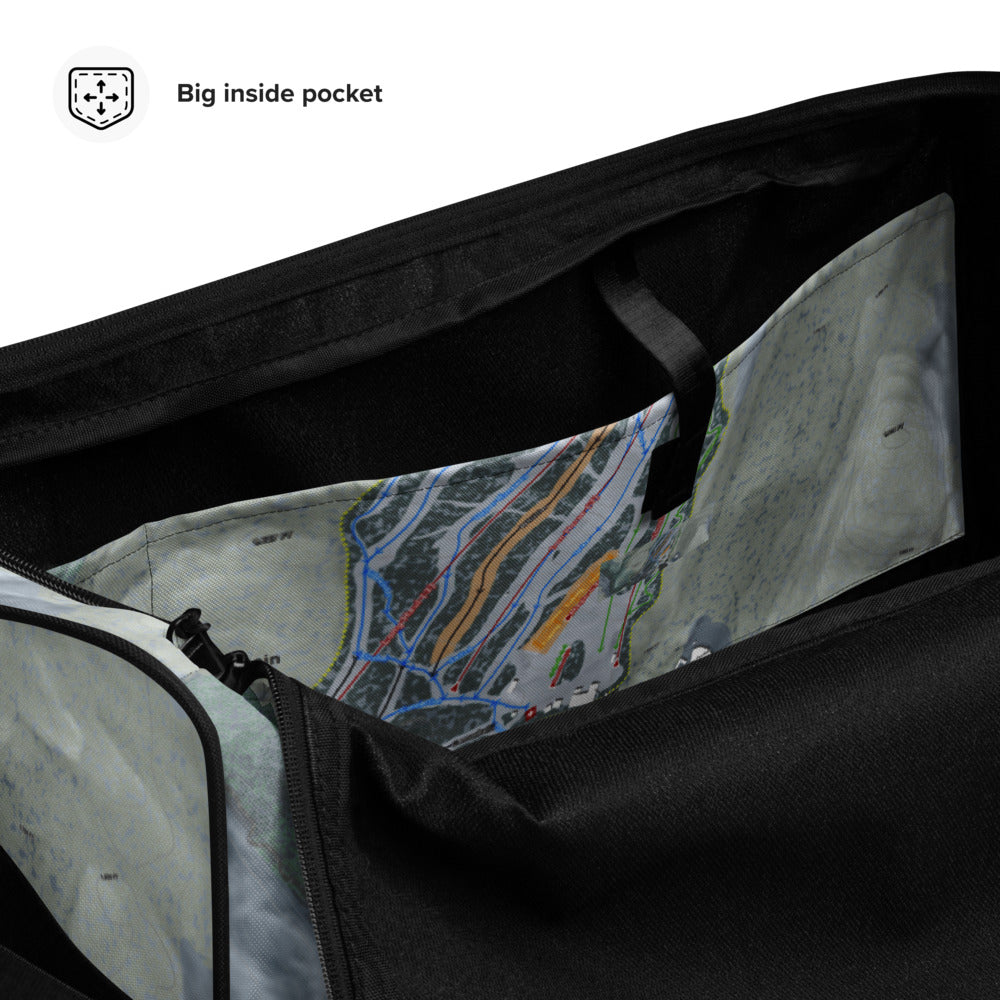 Montage Mountain, Pennsylvania Ski Trail Map Duffle Bag - Powderaddicts