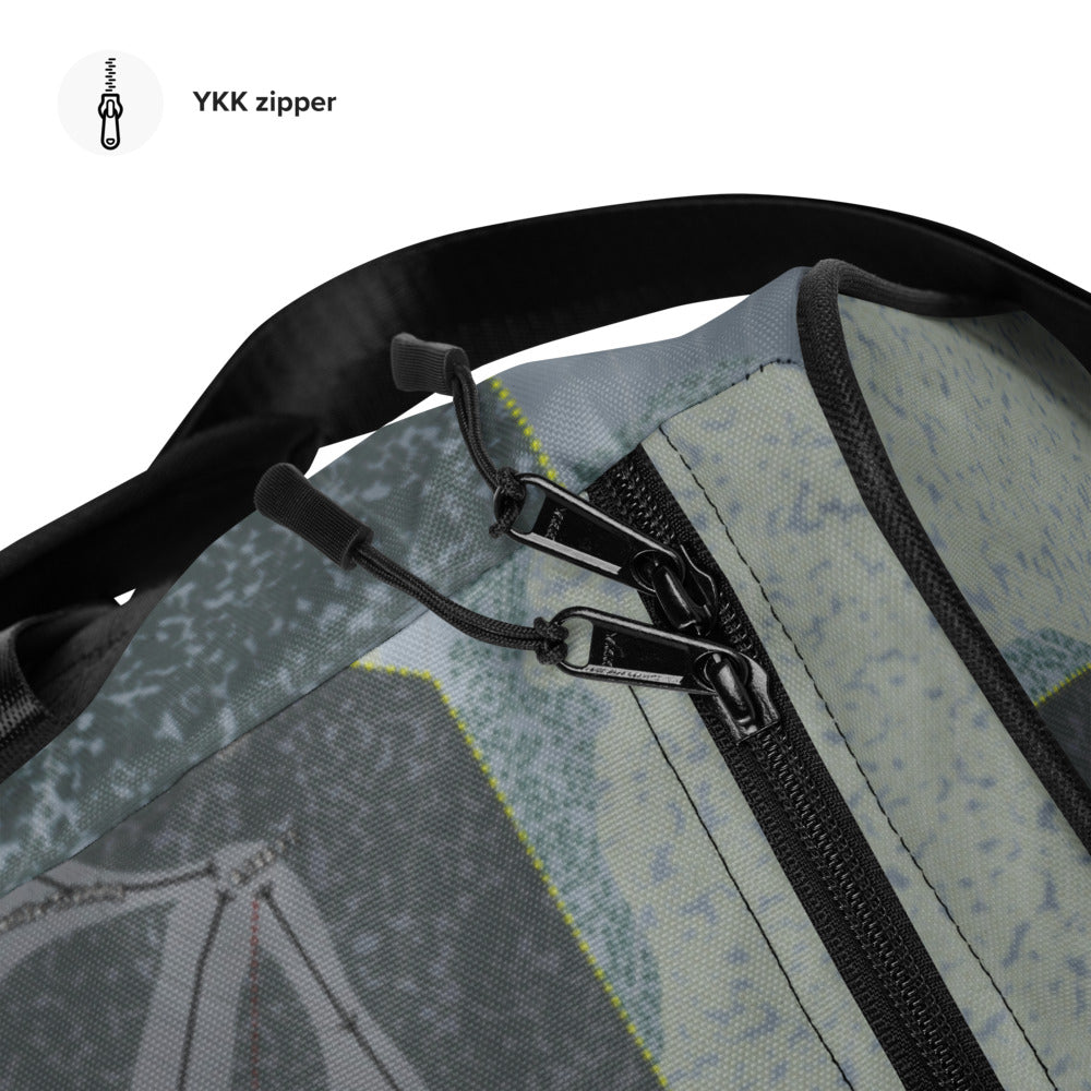 Utah Olympic, Utah Ski Trail Map Printed Duffle Bag - Powderaddicts