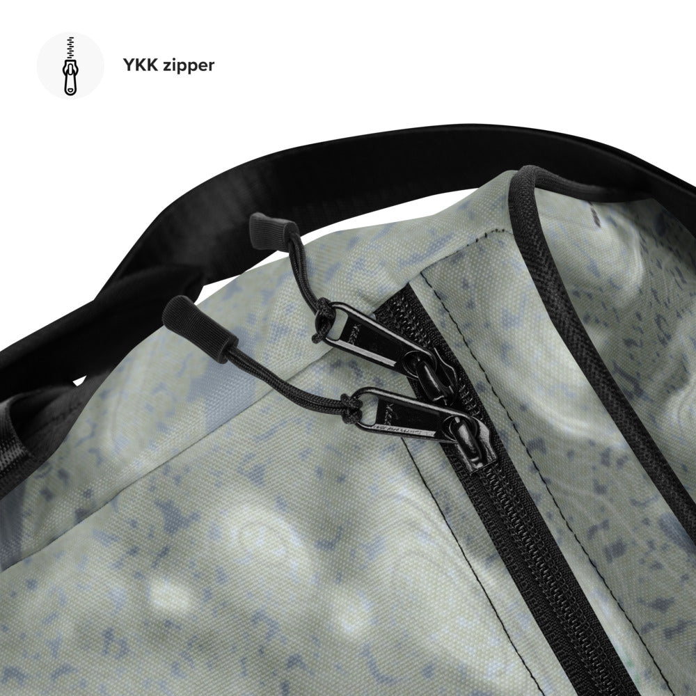 Wild Mountain, Minnesota Ski Trail Map Duffle Bag - Powderaddicts