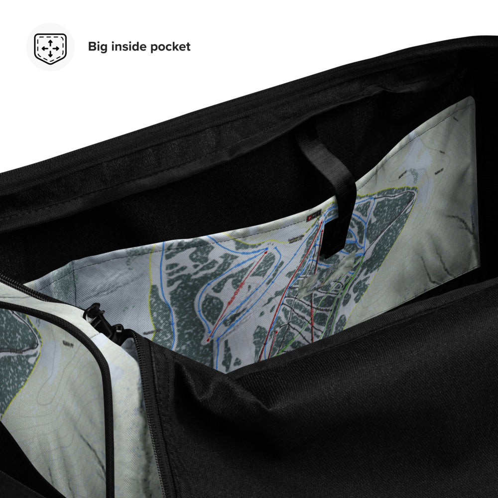 Ski Apache, New Mexico Ski Trail Map Duffle Bag - Powderaddicts
