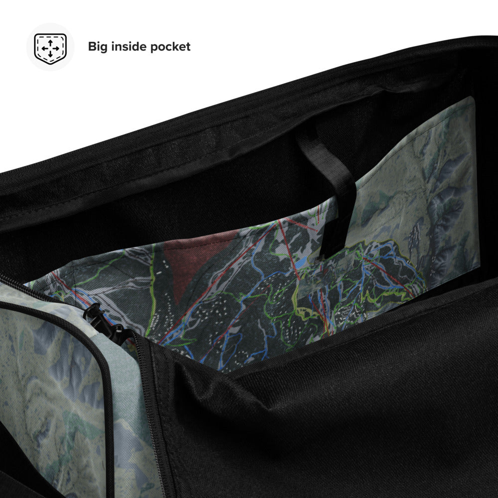 Beaver Creek, Colorado Ski Trail Map Duffle Bag - Powderaddicts
