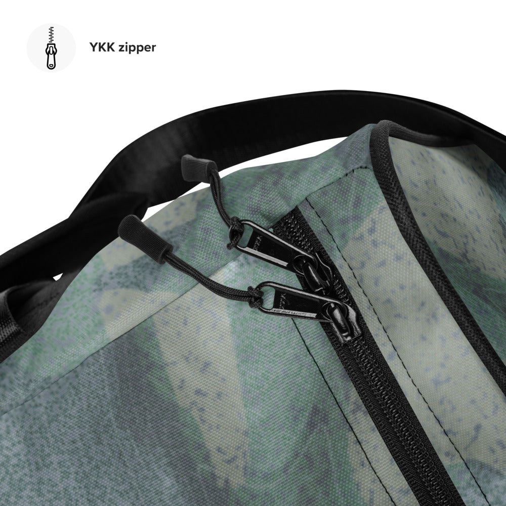 Cuchara, Colorado Ski Trail Map Duffle Bag - Powderaddicts