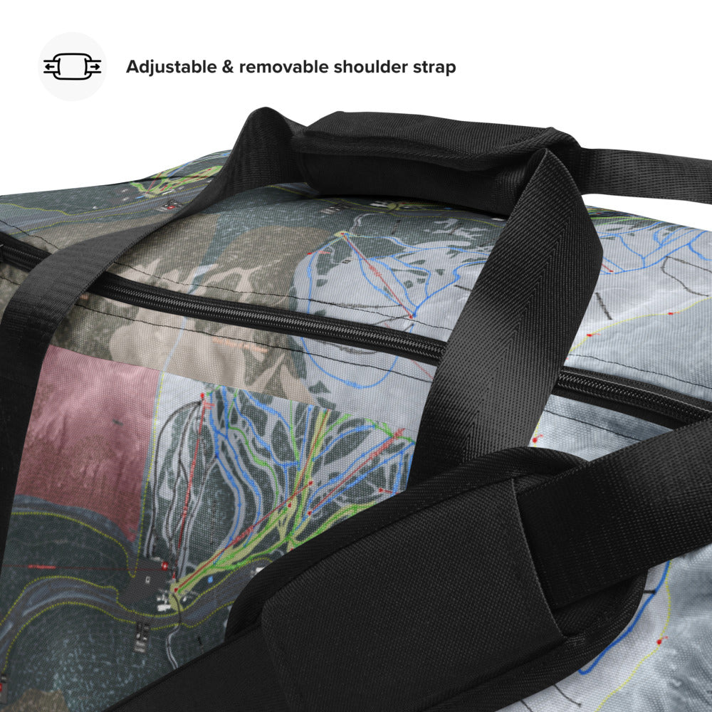 Loveland , Colorado Ski Trail Map Duffle Bag - Powderaddicts