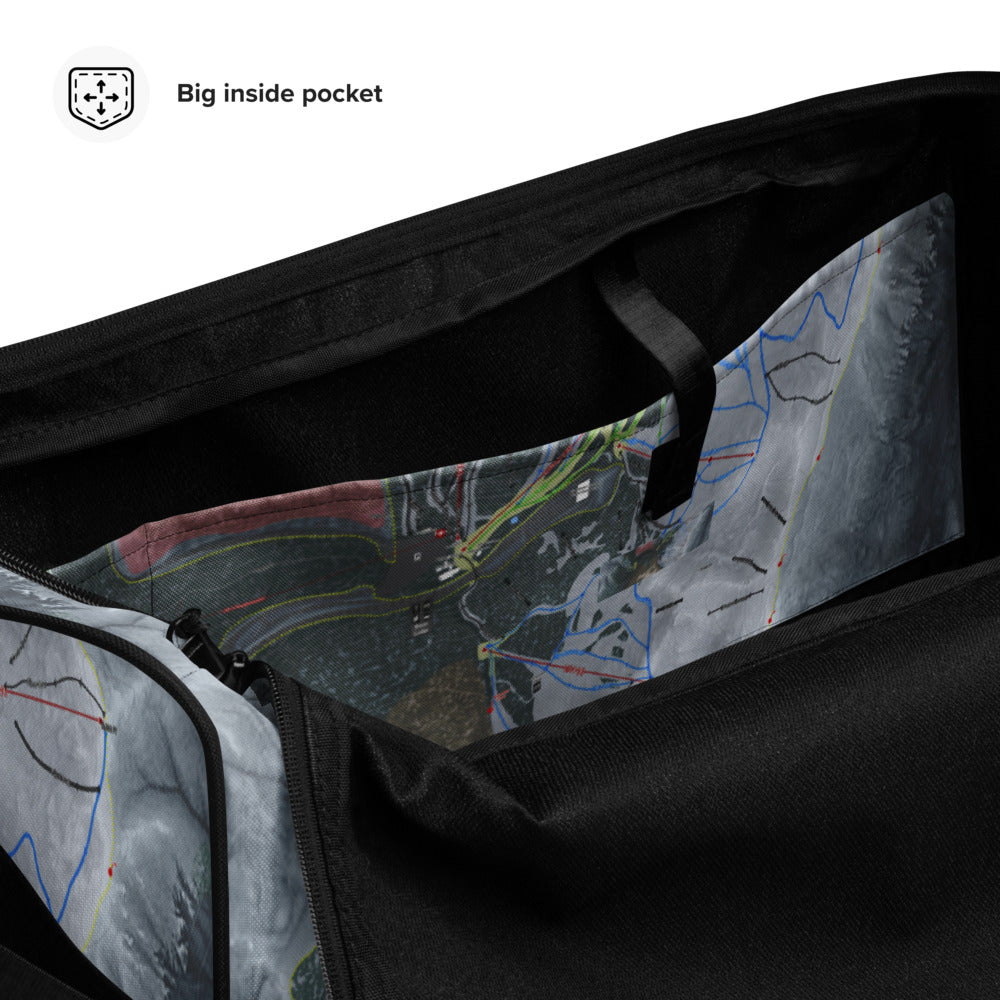 Loveland , Colorado Ski Trail Map Duffle Bag - Powderaddicts