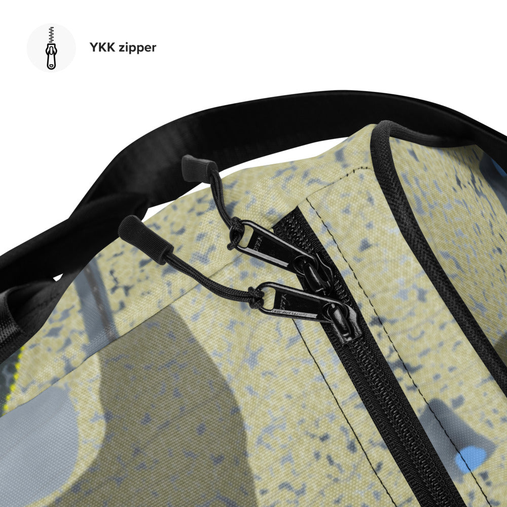 Devil's Head, Wisconsin Ski Trail Map Duffle Bag - Powderaddicts