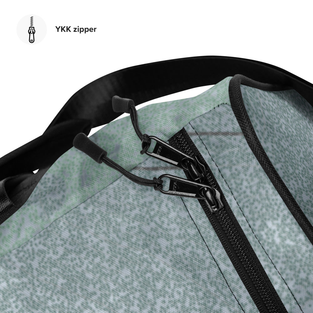 Mt Ashland, Oregon Ski Trail Map Duffle Bag - Powderaddicts