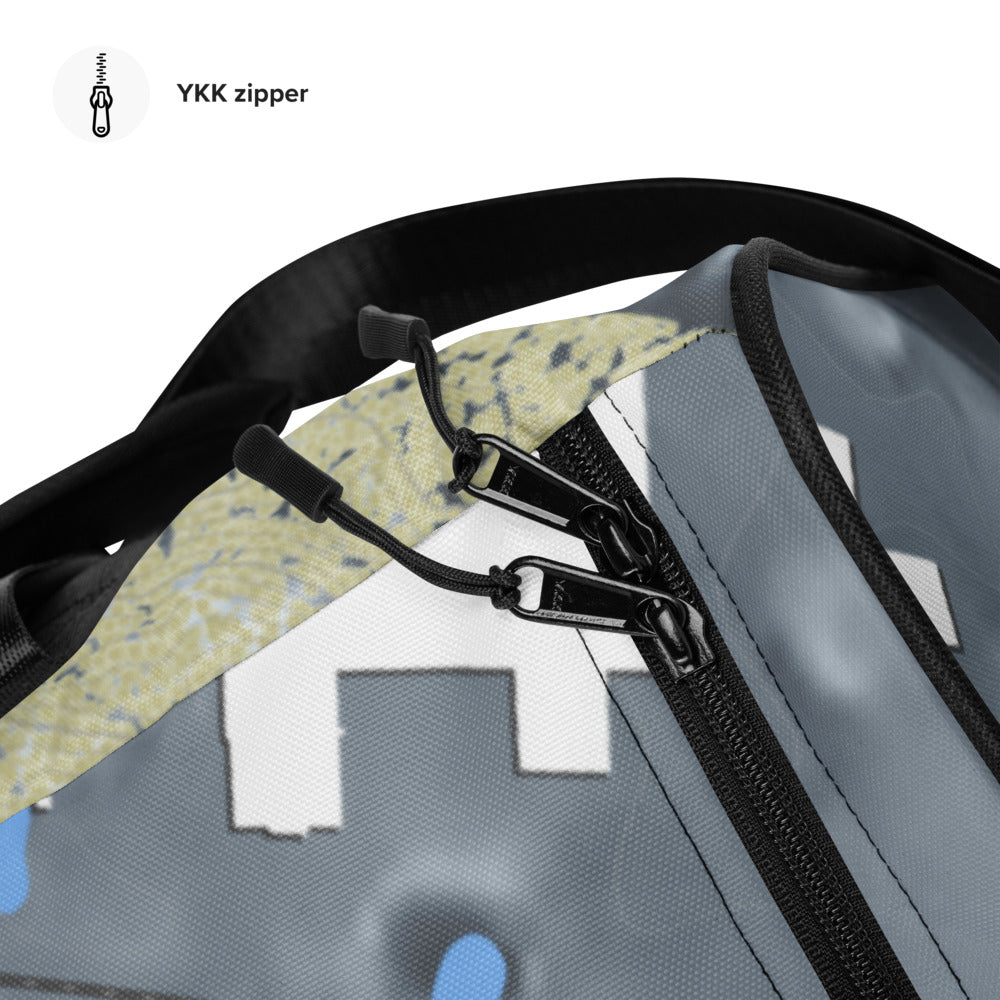 Wilmot, Wisconsin Ski Trail Map Duffle Bag - Powderaddicts