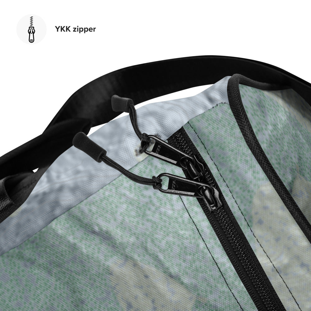 Ski Butternut, Massachusetts Ski Trail Map Duffle Bag - Powderaddicts