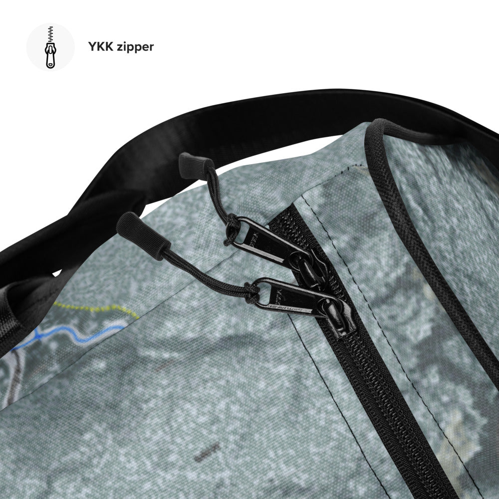 Mad River Glen, Vermont Ski Trail Map Duffle Bag - Powderaddicts