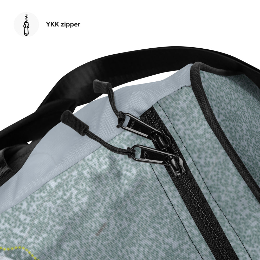 Meadowlark, Wyoming Ski Trail Map Duffle Bag - Powderaddicts