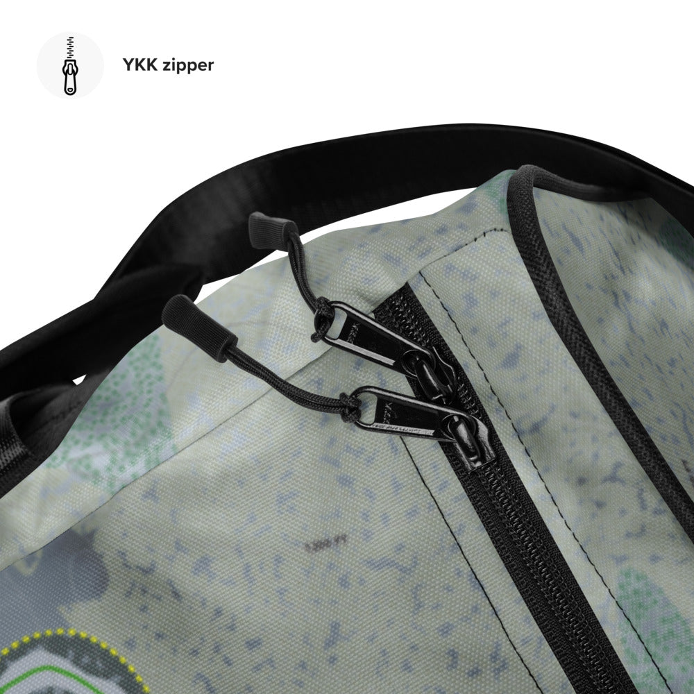 Suicide Six, Vermont Ski Trail Map Duffle Bag - Powderaddicts