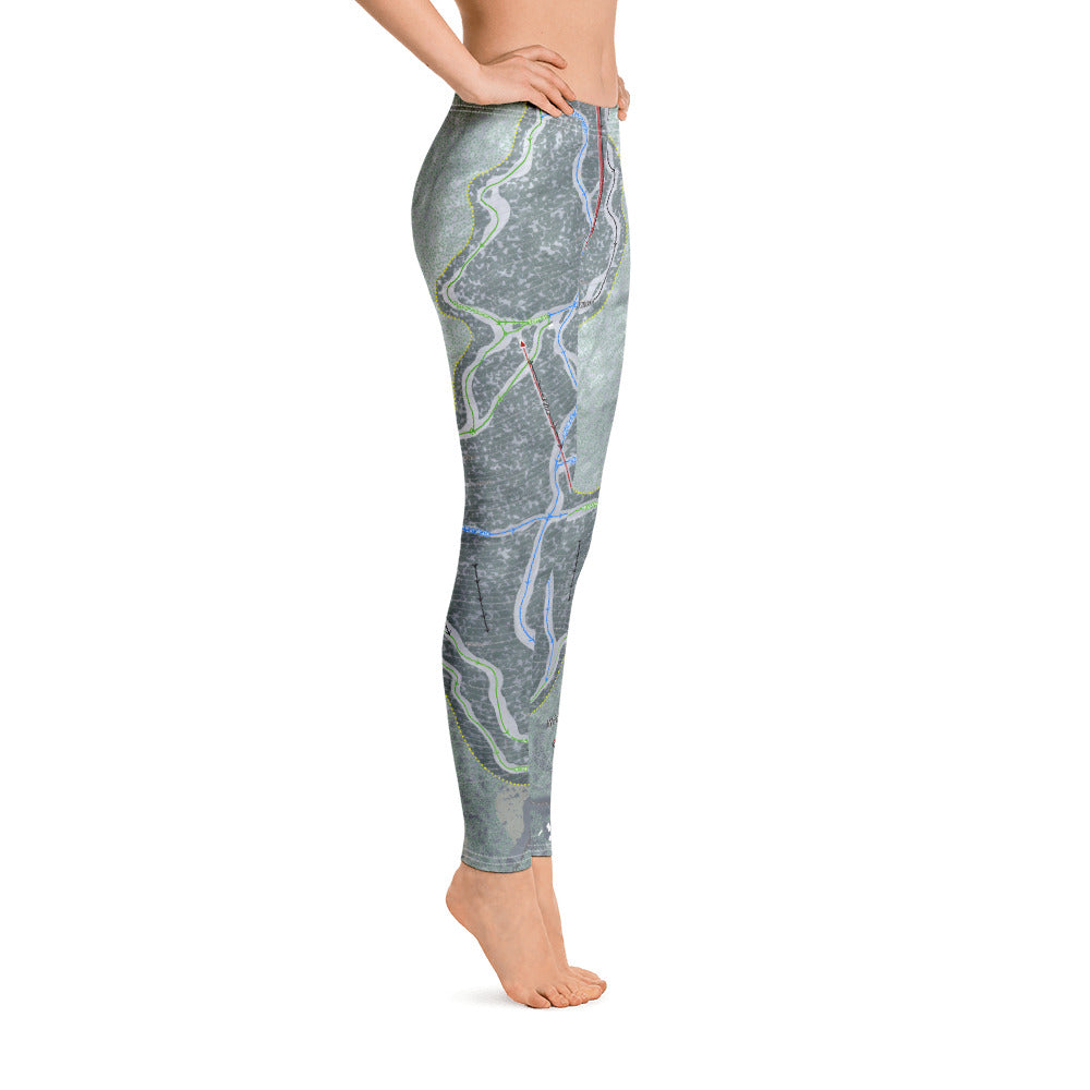 Wildcat Mountain, New Hampshire Ski Trail Map - Women's Base Layer Bottoms - Powderaddicts