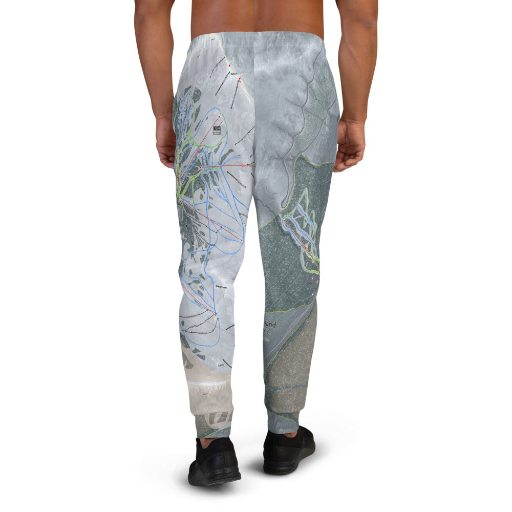 Loveland, Colorado Ski Trail Map Men's Mid-Layer - Powderaddicts