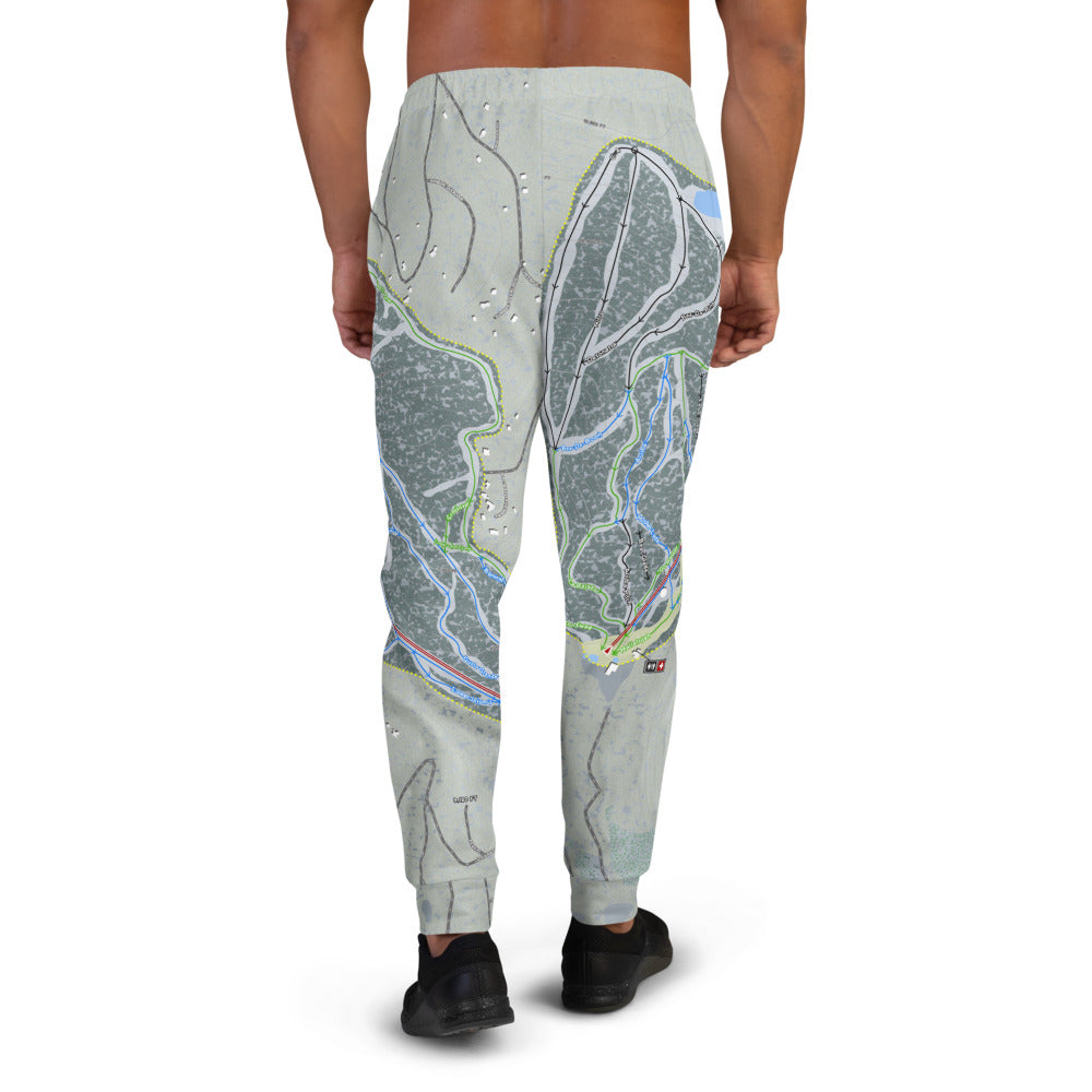 Angel Fire, New Mexico Ski Trail Map Men's Mid-Layer - Powderaddicts