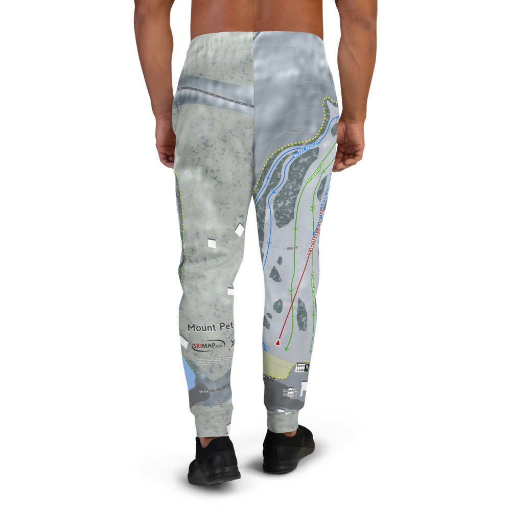 Mount Peter, New York Ski Trail Map Men's Mid-Layer - Powderaddicts