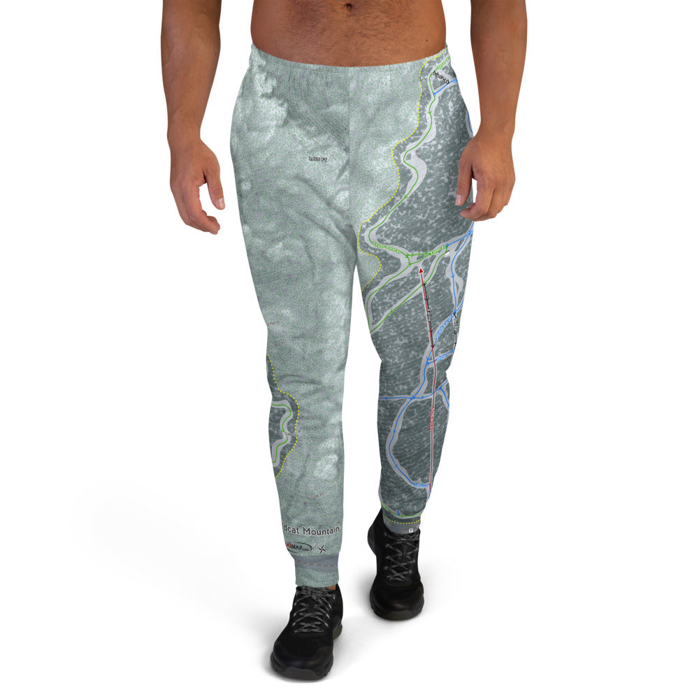 Wildcat Mountain, New Hampshire Ski Trail Map Men's Mid-Layer - Powderaddicts