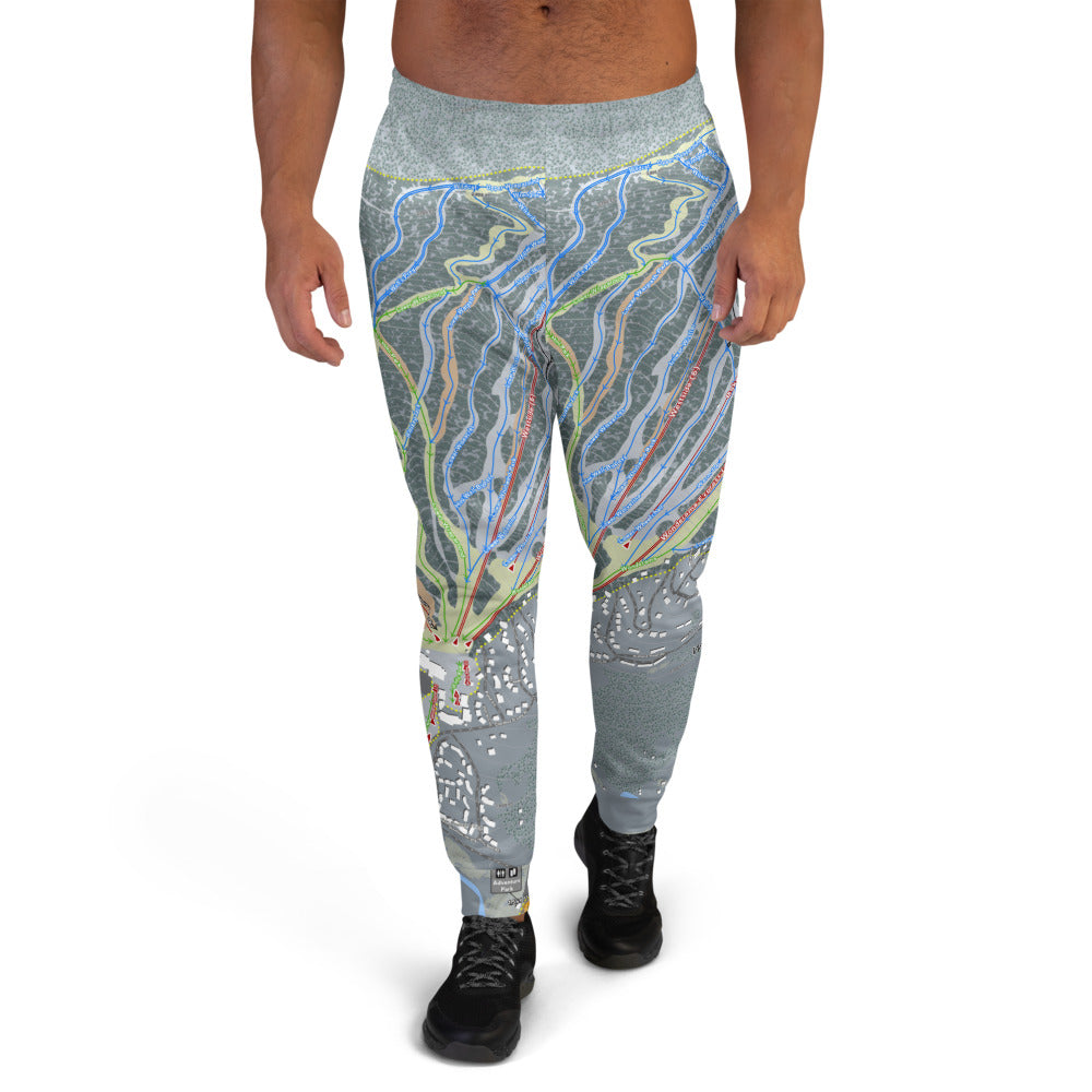 Windham Mountain, New York Ski Trail Map Men's Mid-Layer - Powderaddicts