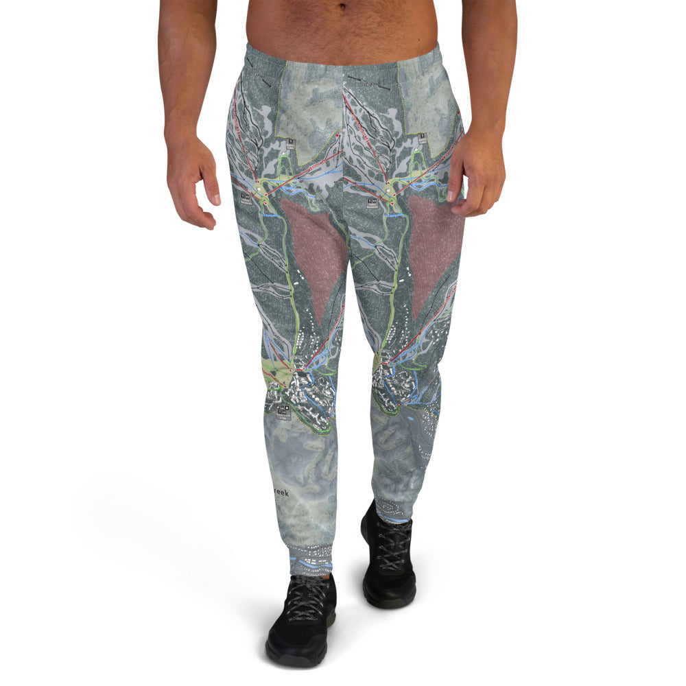 Beaver Creek, Colorado Ski Trail Map Men's Mid-Layer - Powderaddicts