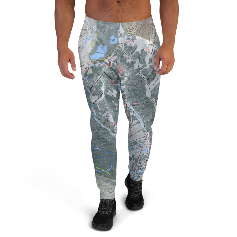 Solitude, Utah Ski Trail Map Men's Mid-Layer - Powderaddicts