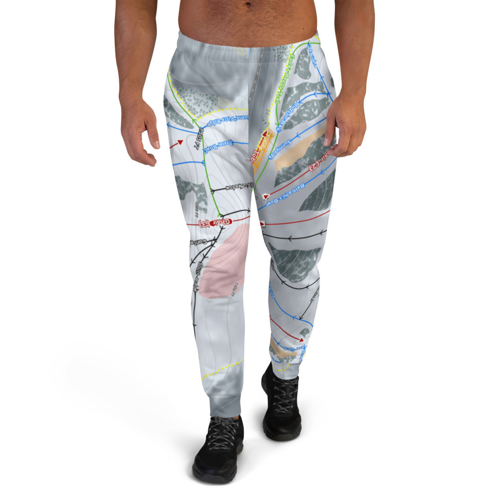 Buena Vista, Minnesota Ski Trail Map Men's Mid-Layer - Powderaddicts