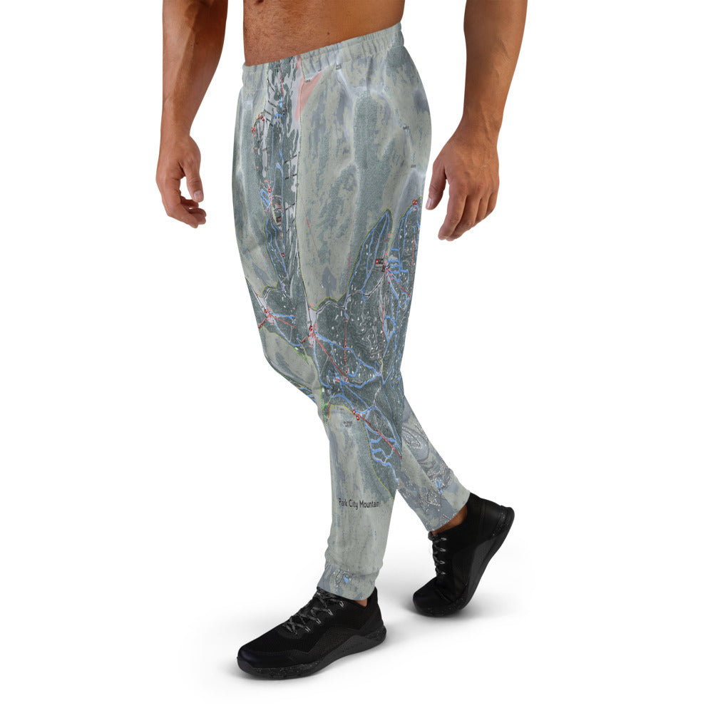 WASATCH BACK, Utah Ski Trail Map Men's Mid-Layer - Powderaddicts