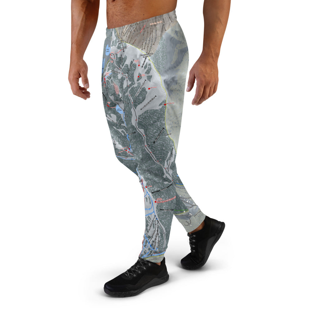 Solitude, Utah Ski Trail Map Men's Mid-Layer - Powderaddicts