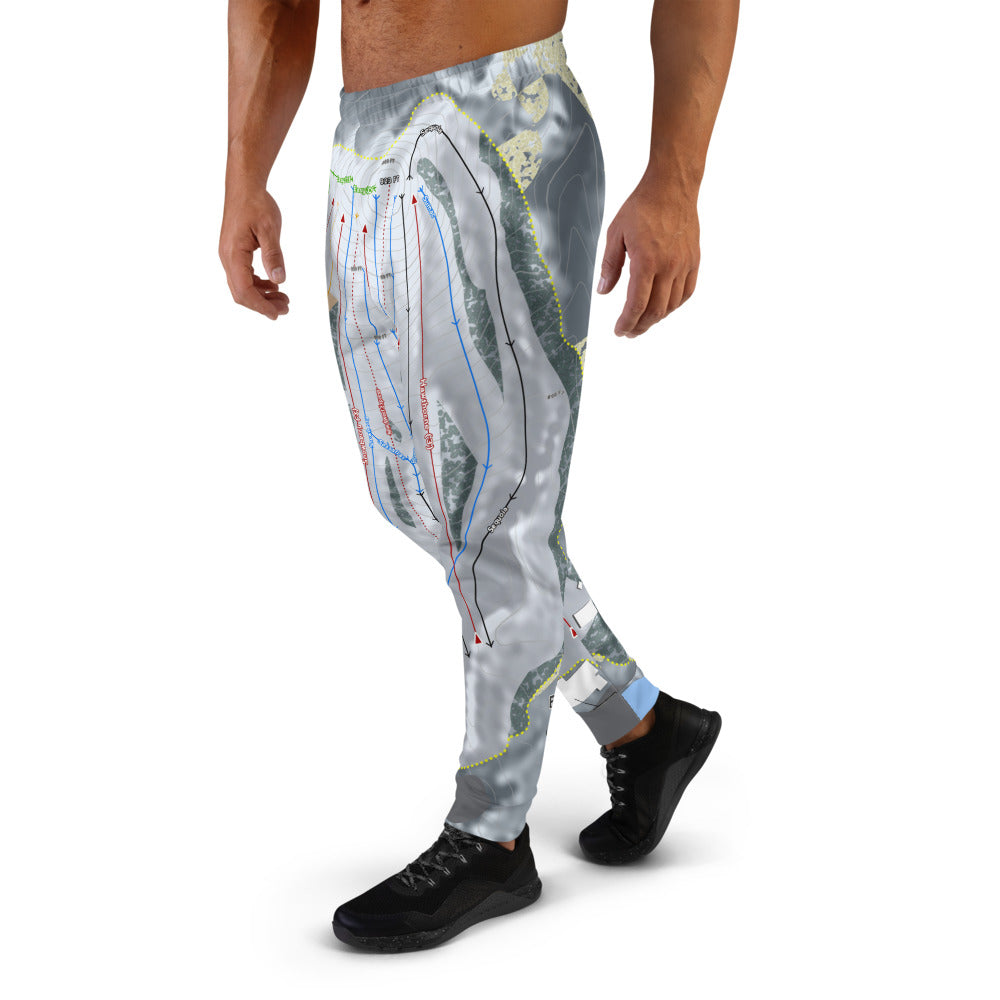 Bittersweet, Michigan Ski Trail Map Men's Mid-Layer - Powderaddicts