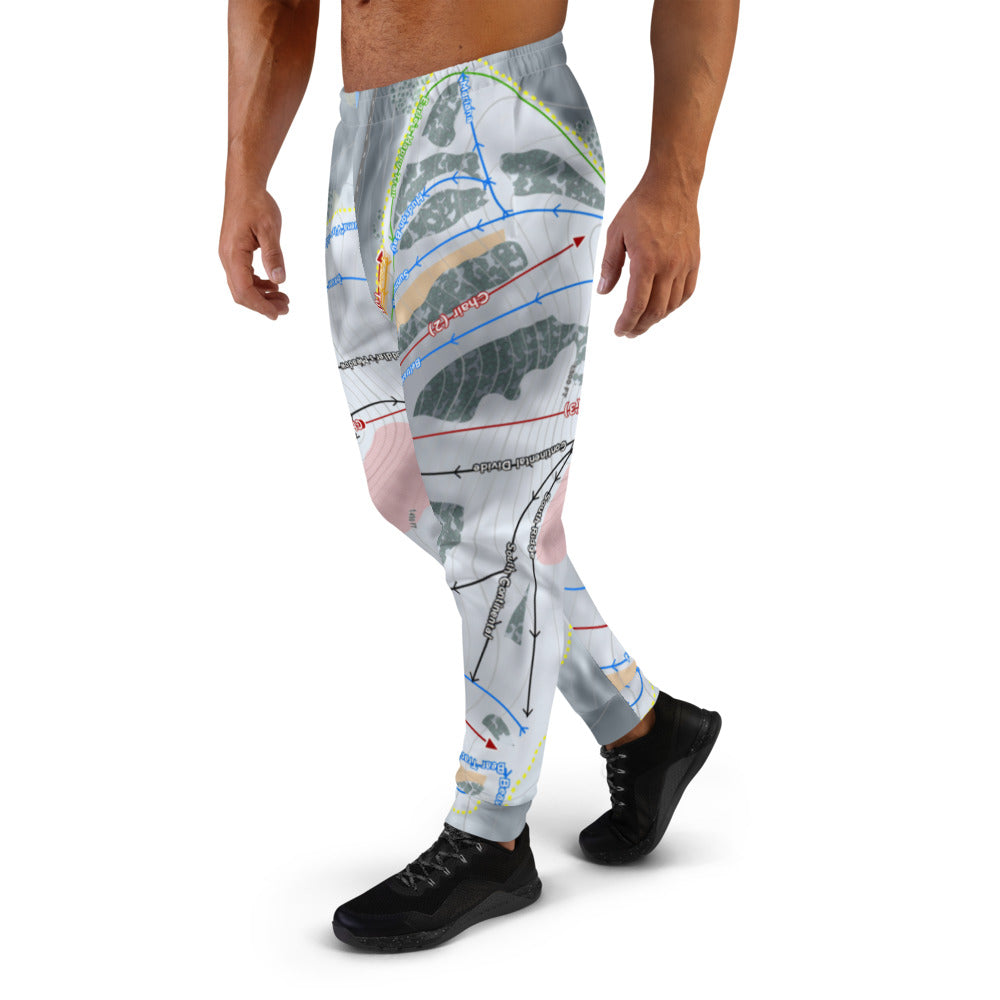 Buena Vista, Minnesota Ski Trail Map Men's Mid-Layer - Powderaddicts