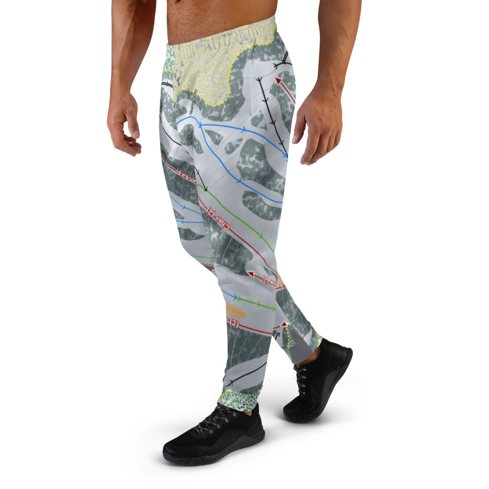 Camp10, Wisconsin Ski Trail Map Men's Mid-Layer - Powderaddicts