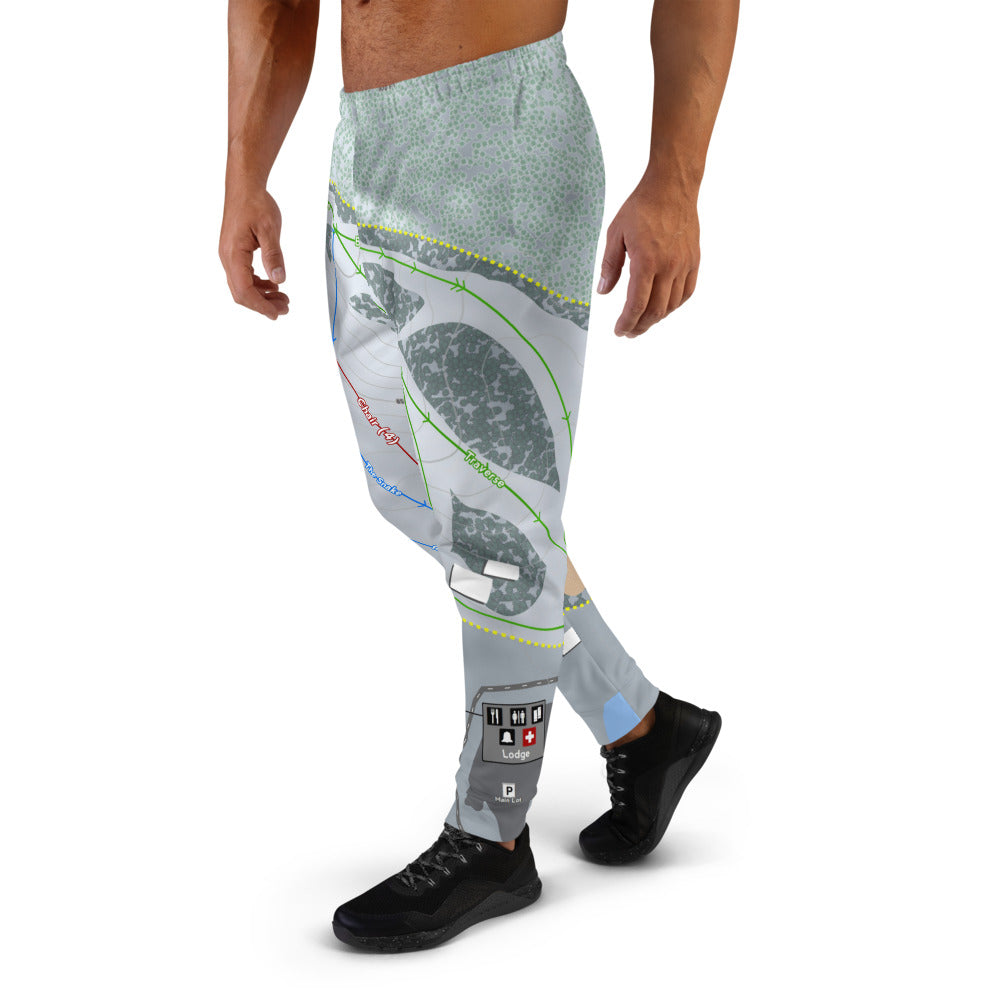 Sleepy Hollow Sports Park, Iowa Ski Trail Map Men's Mid-Layer - Powderaddicts