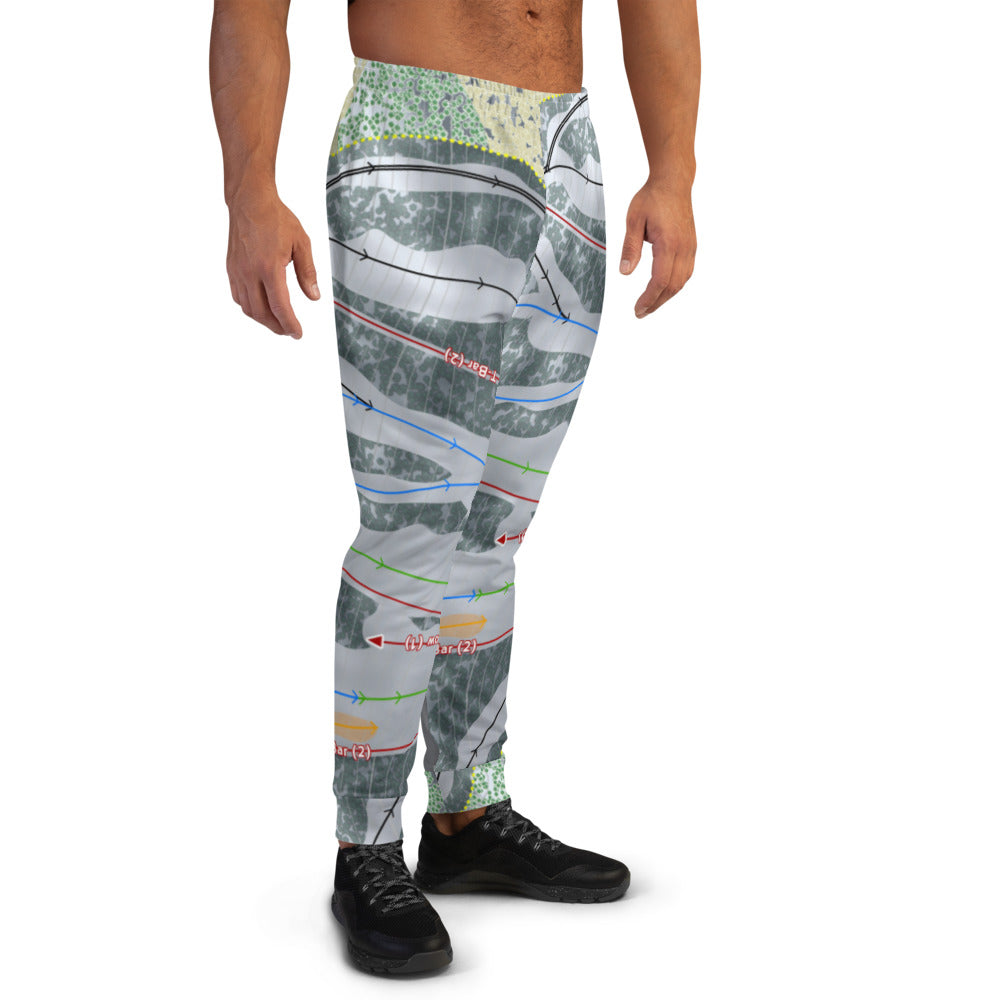 Camp10, Wisconsin Ski Trail Map Men's Mid-Layer - Powderaddicts