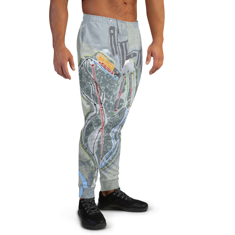 Jack Frost, Pennsylvania Ski Trail Map Men's Mid-Layer - Powderaddicts