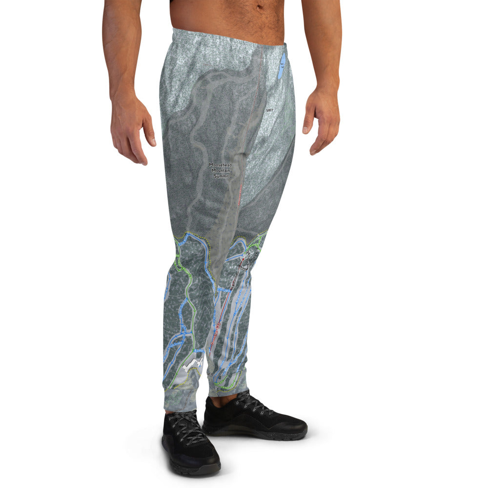 Moosehead Mountain, Maine Ski Trail Map Men's Mid-Layer - Powderaddicts