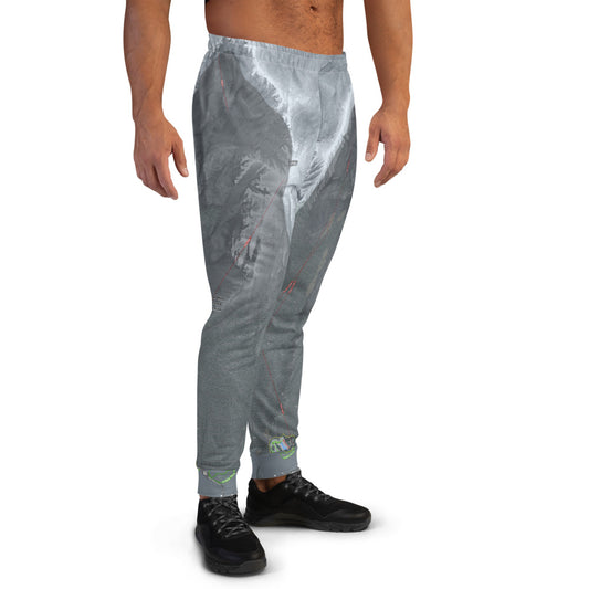 Kendall Mtn, Colorado Ski Trail Map Men's Mid-Layer - Powderaddicts