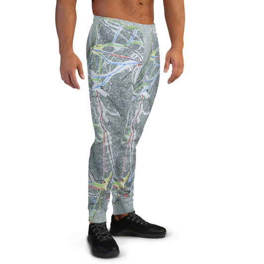 Montana Snowbowl, Montana Ski Trail Map Men's Mid-Layer - Powderaddicts