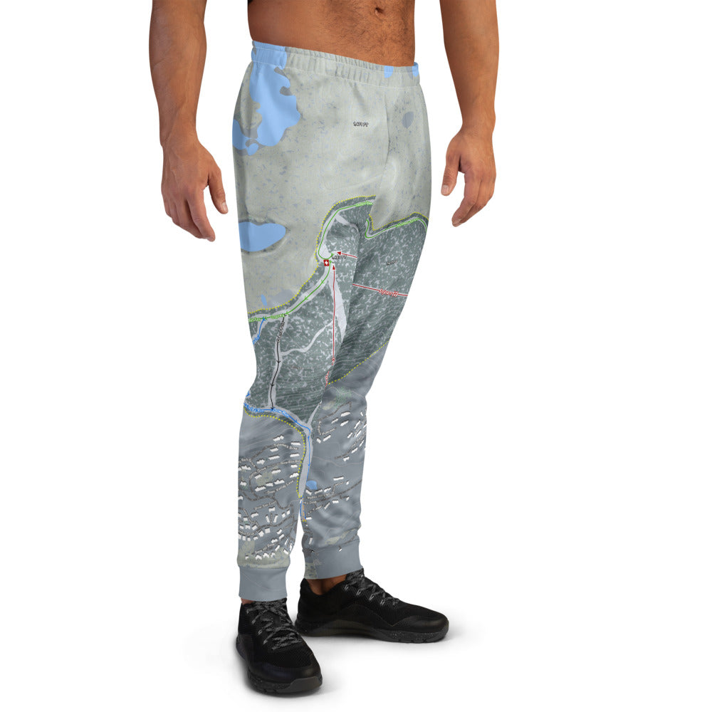 Mountain Creek, New Jersey Ski Trail Map Men's Mid-Layer - Powderaddicts