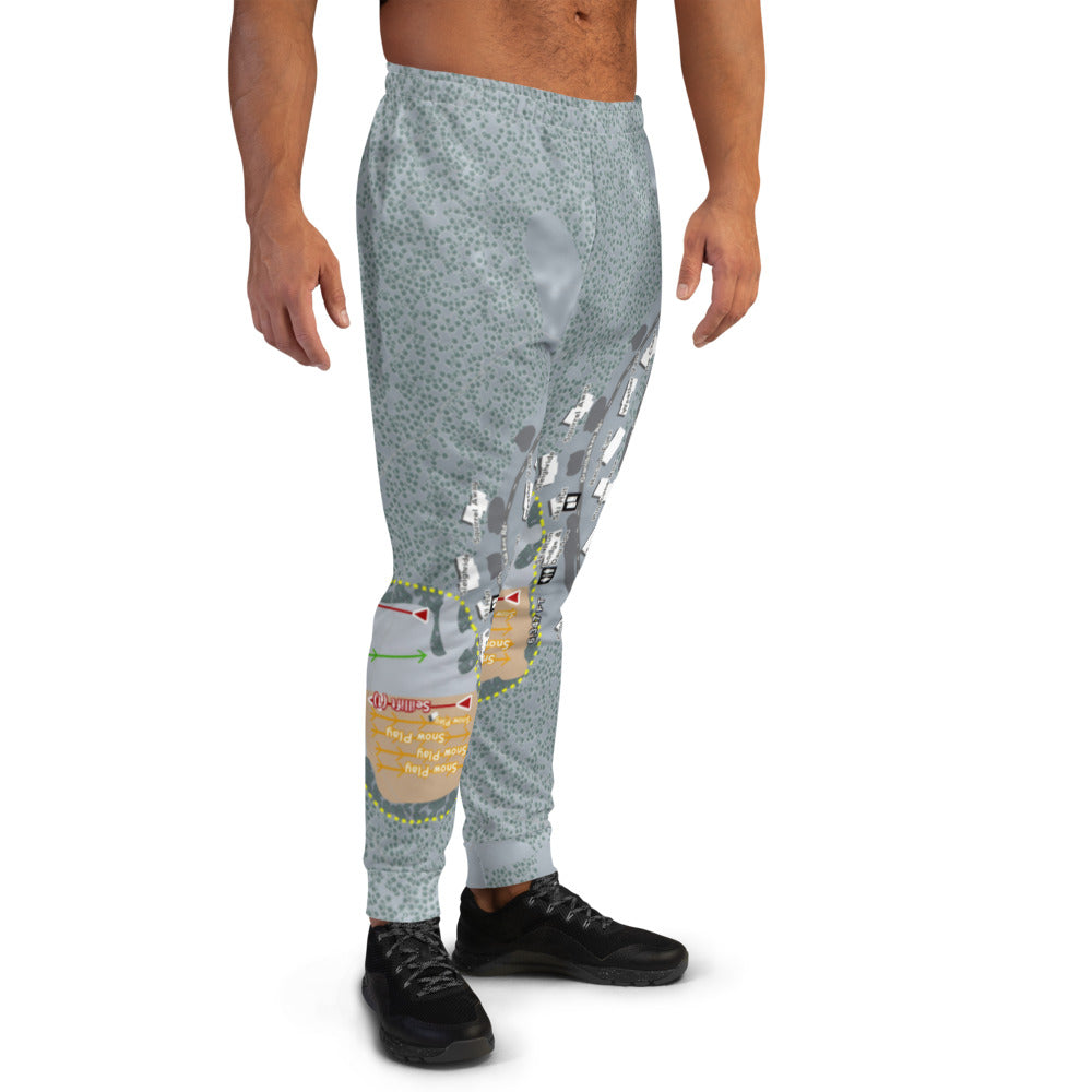 Granlibakken, California Ski Trail Map Men's Mid-Layer - Powderaddicts