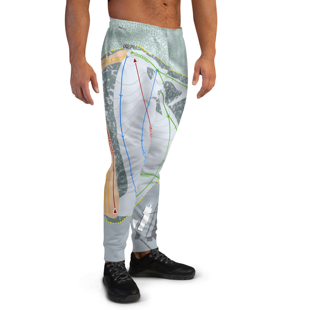 Sleepy Hollow Sports Park, Iowa Ski Trail Map Men's Mid-Layer - Powderaddicts