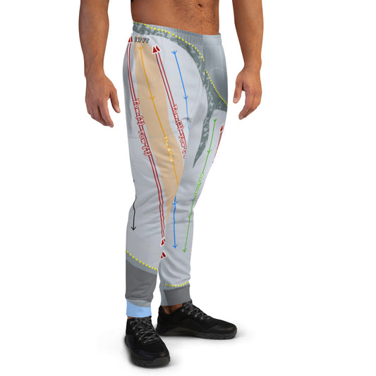 Four Lakes Snowsports, Illinois Ski Trail Map Men's Mid-Layer - Powderaddicts